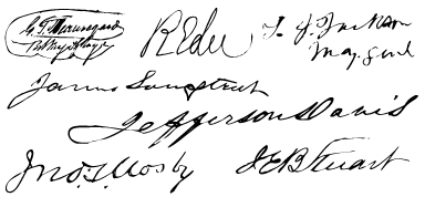 A Civil War style font called